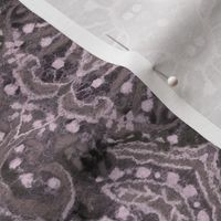 Wool Arabesque Bohemian Pattern  Taupe  Mauve Gray Grey