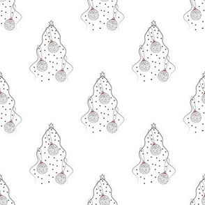 Modern Minimal Christmas Christmas Trees