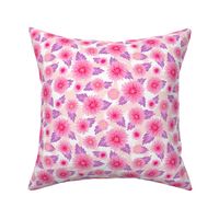 Cute floral pattern - pink