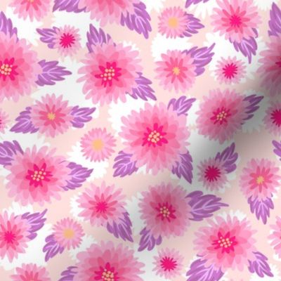 Cute floral pattern - pink