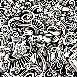 Music Graphics Doodle