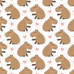 Cartoon capybara HD wallpapers  Pxfuel