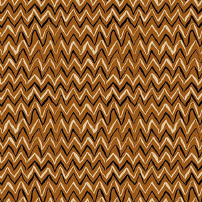 zigzag-brown - 7"