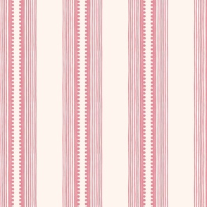 Sophisticated Stripe - Medium - Pink /  Blush