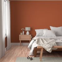 Rust Orange Brown Solid Color