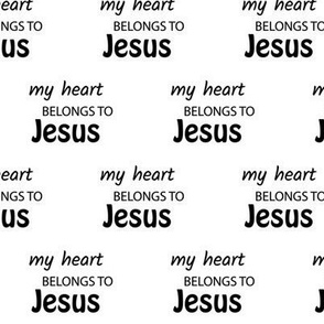 My Heart Belongs to Jesus
