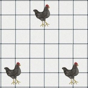 Chickens on White Squares