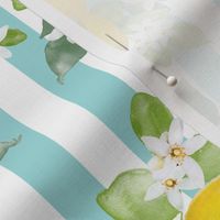 Lemon Blossom Stripes