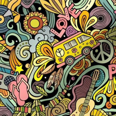 Hippie doodle