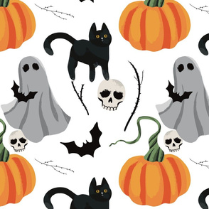 Halloween pattern 