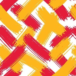 Red and Yellow Brush Strokes-01