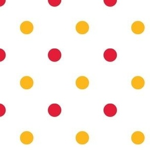 Red and Yellow Polka Dot 1