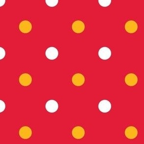 Red and Yellow Polka Dot 3