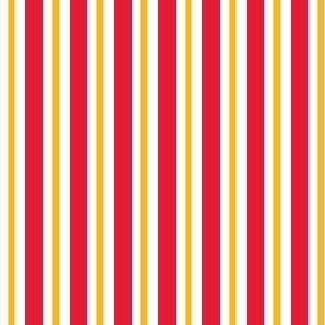 Red and Yellow Stripe