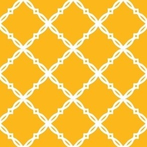 Red and Yellow Trellis 1