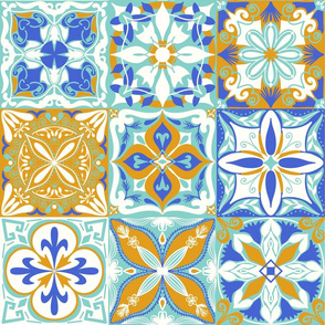 Multicolored tiles 4