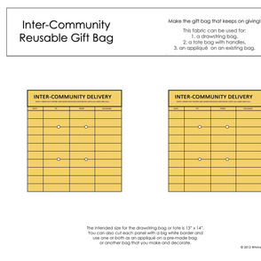 Inter-Community Reusable Gift Bag