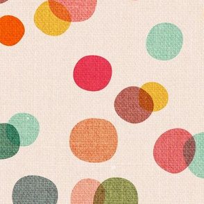 Joy Hope Peace Dots - large scale