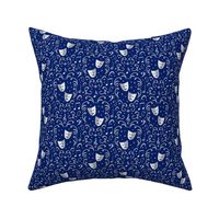 Theater Damask (Blue Small)