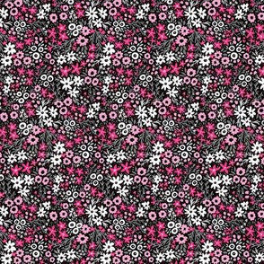  Rustic Wildflowers (hot pink small)