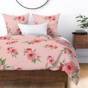 floral pink large