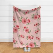 floral pink large