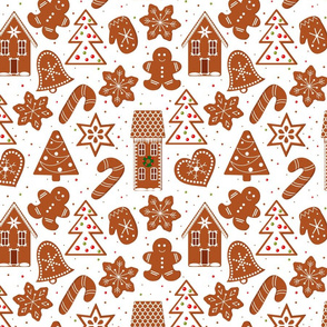 christmas cookies pattern