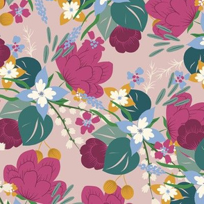 Blooming Pattern #5  / Meadow Flowers