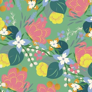 Blooming Pattern #6  / Meadow Flowers