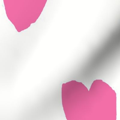 JUST HEARTS pink jumbo