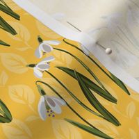 Snowdrop Flowers | Small | Yellow ffc845