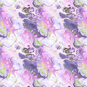 MEDIUM LIKE A BUTTERFLY MARBLE purple dream pastels FLWRHT