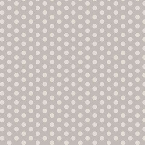 Polka Dot Felt, White with Silver Dots – Benzie Design