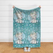 26x36 elephant blanket