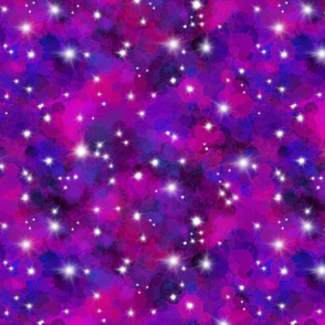 Purple starscape 