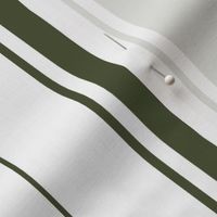chive green french stripe boat neck marine sailor nautical polo shirt multi stripe vertical