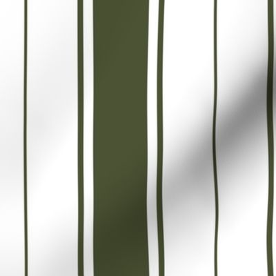 chive green french stripe boat neck marine sailor nautical polo shirt multi stripe vertical