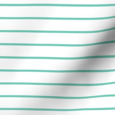 opal mint french stripe boat neck marine sailor nautical polo shirt breton stripe solid horizontal