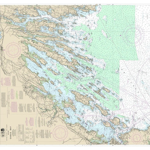 Casco Bay Southern Maine Nautical Chart 