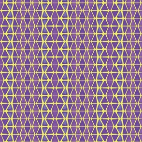 Triangles - Purple and Yellow