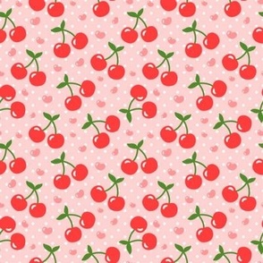 Cherries and Hearts (tiny)