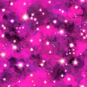 Starscape in pink
