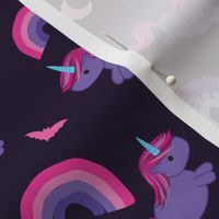 Pastel Goth Unicorn - M