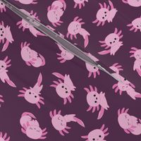 Kawaii Pink Axolotl - M