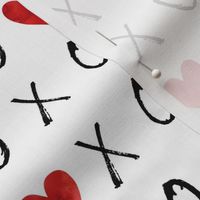XOXO with Hearts - Valentine's Day
