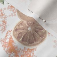 Blood Orange_Sepia_Winter_Fruit_Tea Towels_Dining