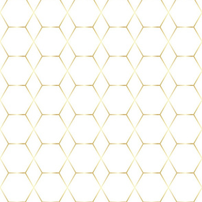 gold hex diamond