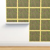 single maze-style adoption kuba cloth