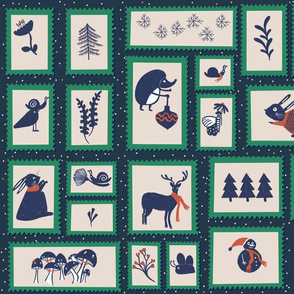 Christmas stamps  