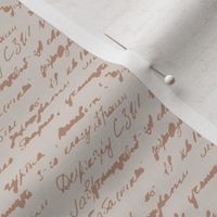 Antique Handwritten Text